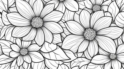 Illustration of an ethnic mandala serving as a stress-relieving coloring page for adults.