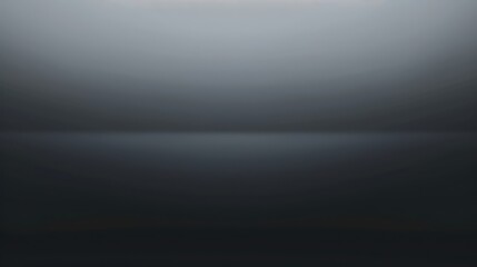 A Minimalist Black and White Landscape