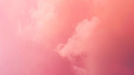 Fototapeta premium Abstract Pink and White Smoke Art