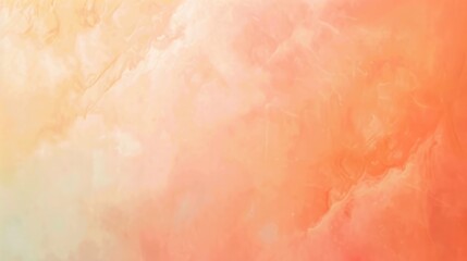 Fototapeta premium Abstract Pastel Orange and Yellow Swirling Clouds
