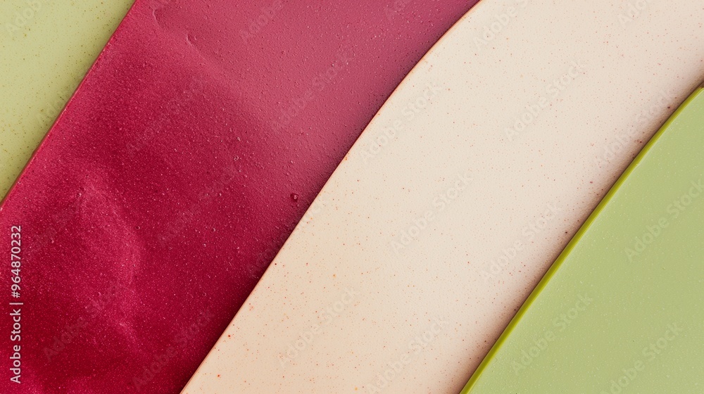 Aufkleber vibrant and bold colors form diagonal lines with unique textures, creating a visually appealing patt