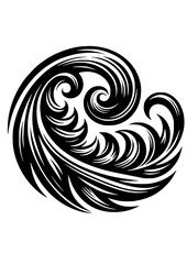 Swirl SVG, Flourish SVG, Stroke Svg, Ornaments Svg,  Decorative Svg, Swirl Icon, Frame SVG, Decorative Elements SVG, Clipart, Silhouette, Cut file for Cricut SVG, JPG, PNG