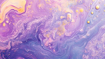 Iridescent fluid art marbling paint texture. Iridescent marbling background