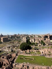 view of the Roman forum 