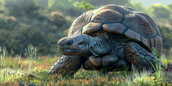 Tortoise High-Detail Photography, Detailed Tortoise Shell, Tortoise Head Detail Photo
