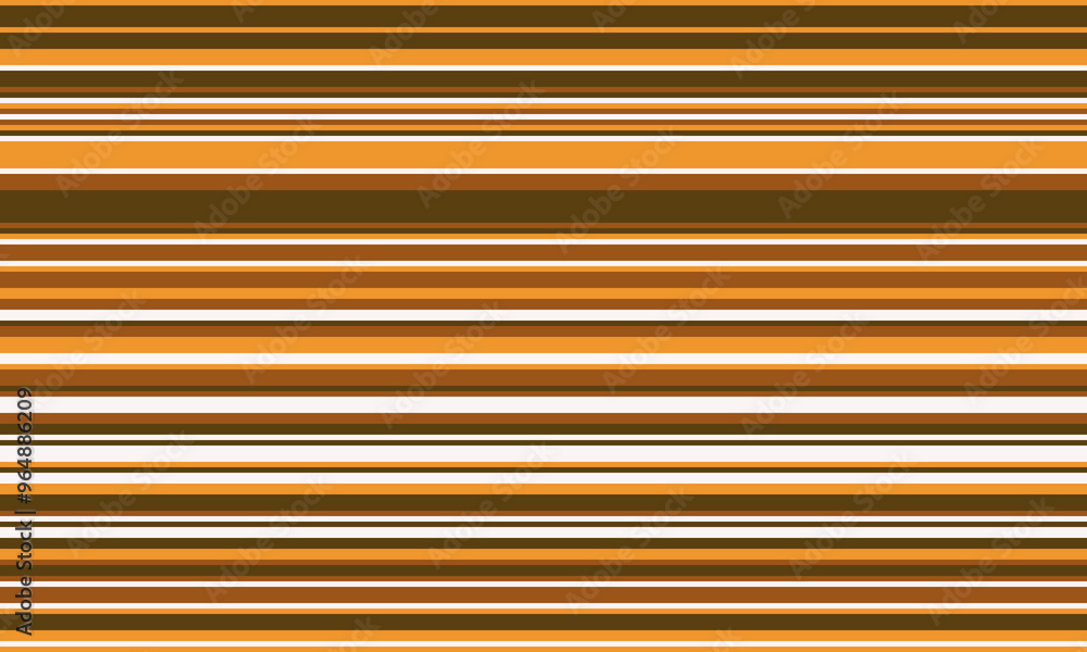 Poster geometric stripes seamless vector pattern with horizontal lines in varied colours, creating an abstr