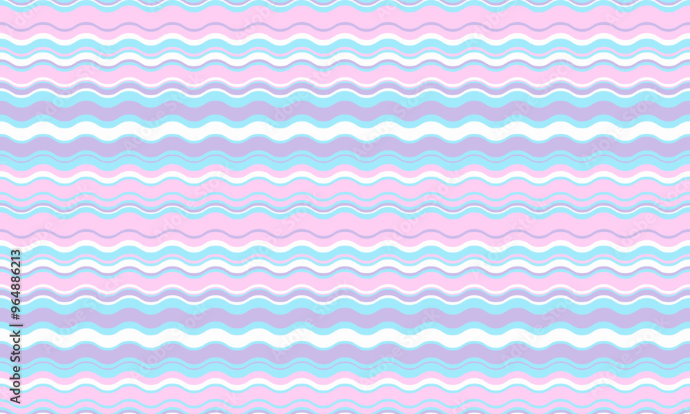 Poster abstract background with wavy stripes in vibrant colors, creating a rippled, liquid effect. smooth c