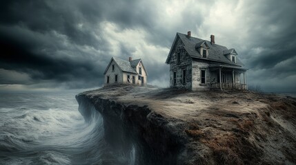 Parable of the Houses on Sand and Rock