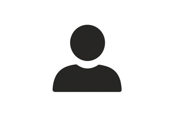 A simple, minimalist icon representing a user profile or avatar. The icon features a silhouette of a person with short hair in grayscale.
