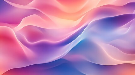 Obraz premium Colorful abstract gradient waves background, vibrant texture. Modern art and design concept