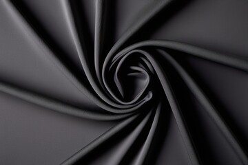 Obraz premium Elegant Gray Jersey Fabric on Minimalist Background Modern Luxury Textile Display