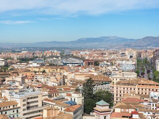 Fototapeta premium 오래된 건축물 파란하늘 역사