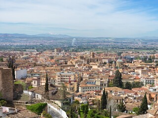 오래된 건축물 파란하늘 역사
