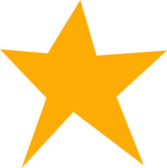 Star Shape Paper Cut Piece