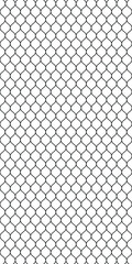 Fototapeta premium Mesh texture for fishing nets. Seamless pattern for sportswear or soccer goal, volleyball net, basketball hoop, hockey, athletics. Abstract net background for