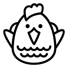 rooster icon