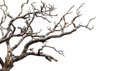 bare tree branches transparent background