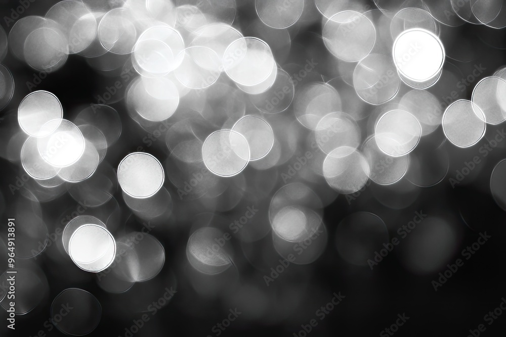 Poster abstract bokeh background with light circles. perfect for adding a soft, dreamy look to your design 