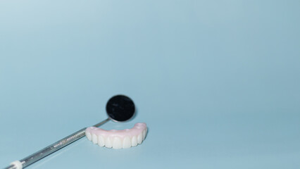 Implant-supported hybrid prosthesis, dentistry