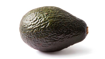 avocado isolated on white background