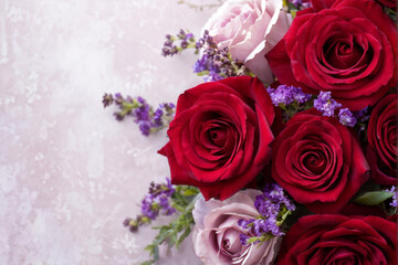 Beautiful Floral Background for Romantic Invitations