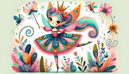 "Magia de Hadas y Arcoíris"