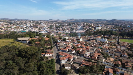 Foto Aerea de Brumadinho MG - Rio Paraopeba