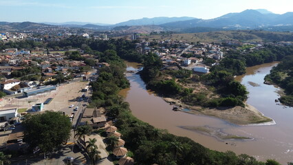 Foto Aerea de Brumadinho MG - Rio Paraopeba
