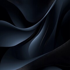 Obraz premium Light Blue Essence Dark Elegance Unveiled