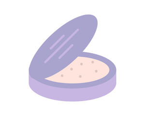 Beauty, Body Care and Cosmetics. Vector Linear Flat Icons and Design Elements