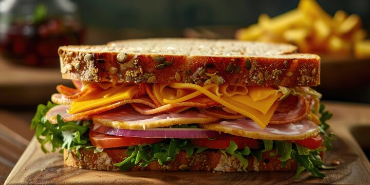Zinker Gathering Featuring Cheese Sandwich