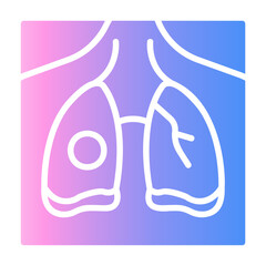 lung x Gradient icon