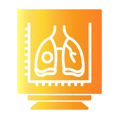 lung x Gradient icon