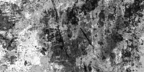 Abstract dirty black watercolor texture vintage rustic grungy white background of old texture as a retro pattern and design, dirty black and grey concrete wall with cracked texture grunge background.