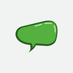 3D Speech Bubble Template