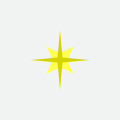 Fototapeta premium Flat Sparkle Vector Template
