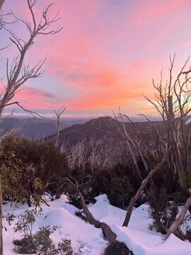 Mount buller sunset 