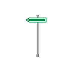 Blank Road Sign Template