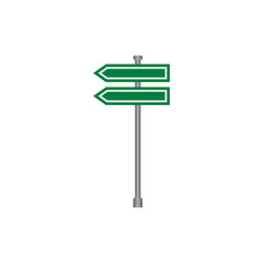Blank Road Sign Template
