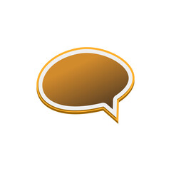 Colorful Speech Bubble Template