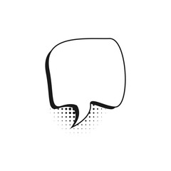 Comic Bubble Speech Template