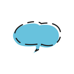 Cute Speech Bubble Template