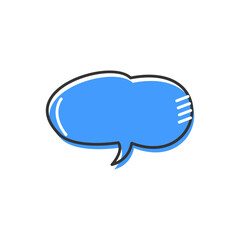 Cute Speech Bubble Template