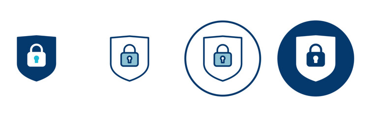 Security icon vector isolated on white background. protection icon. privacy. vpn