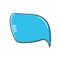 Cute Speech Bubble Template