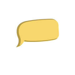Cute Text Box Speech Bubble Template