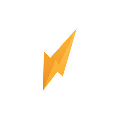 Lightning Flash Yellow Template