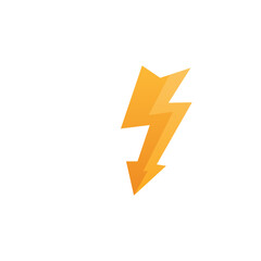 Lightning Flash Yellow Template