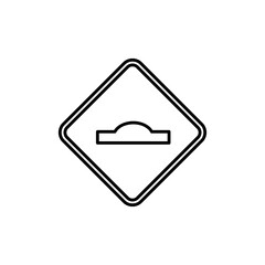 Road Sign Outline Template