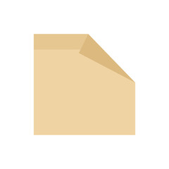 Flat Sticky Note Template